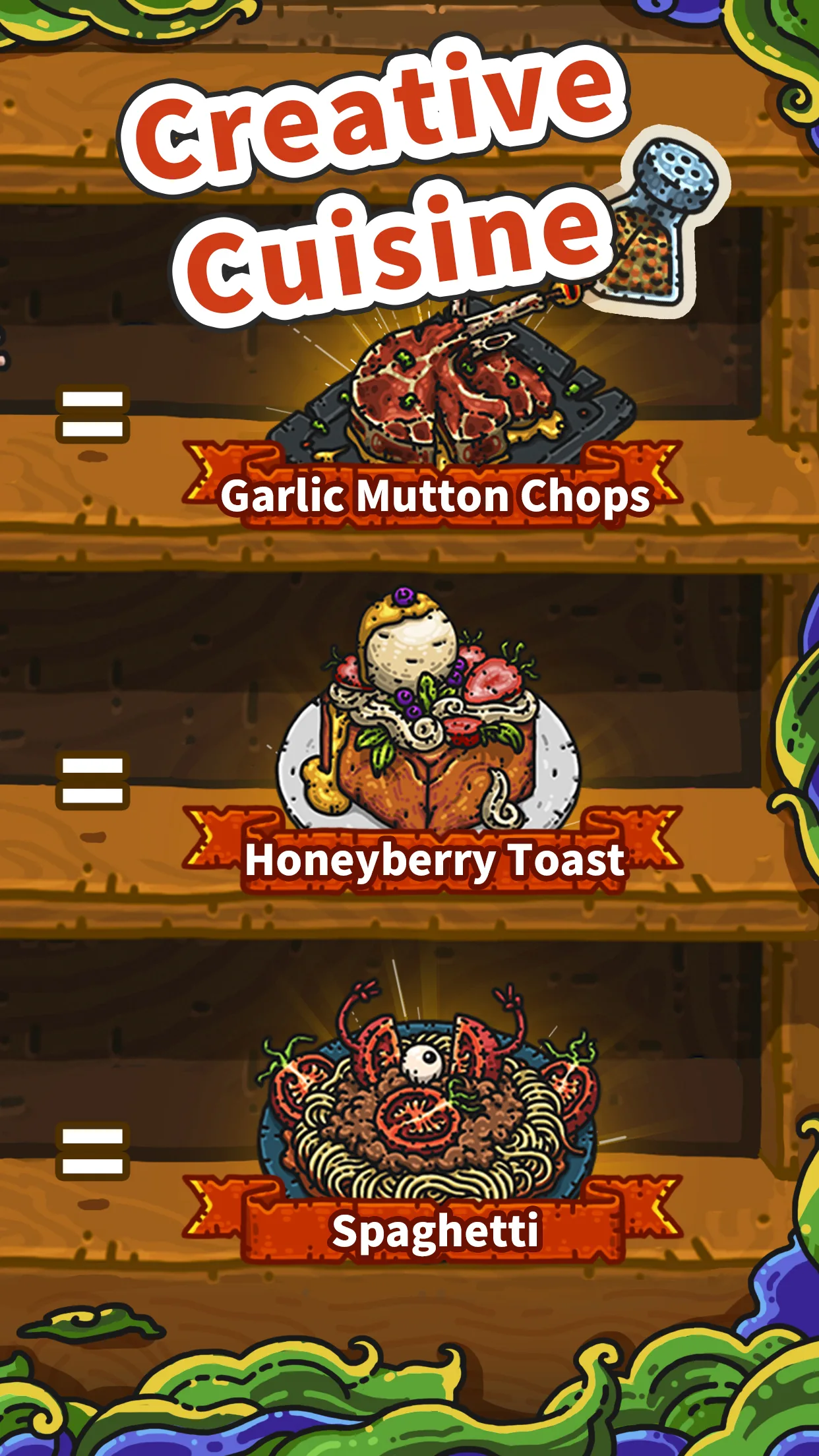 Monster Chef exploration