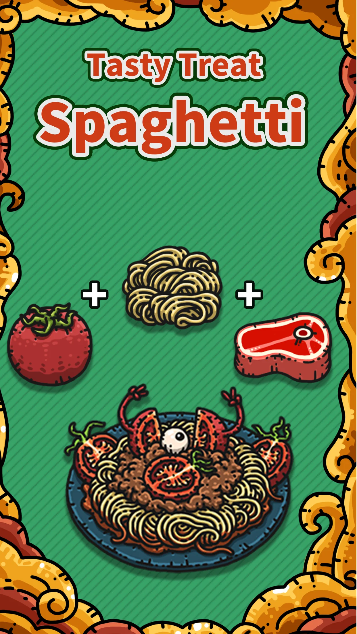 Monster Chef cooking screen